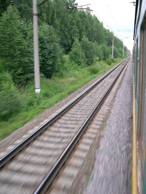 Motion train stock photo. Image of pole, load, city, railtrack - 1375224