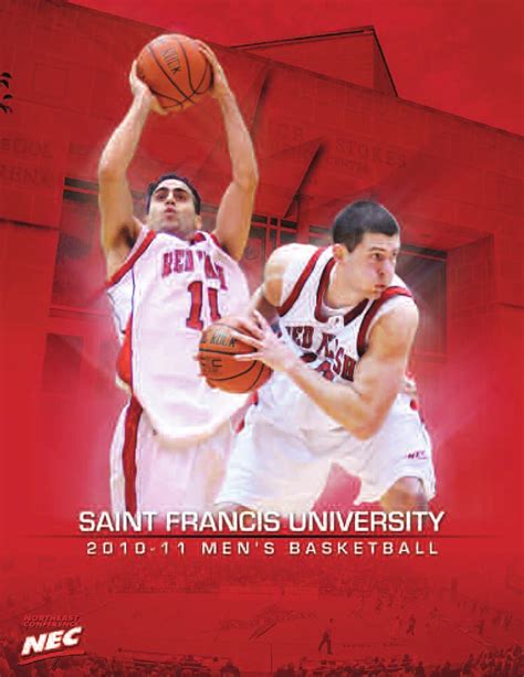 2010-11 Saint Francis University Men's Basketball Media Guide by Saint ...