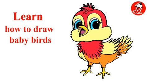 how to draw baby birds | baby birds drawing easy | - YouTube