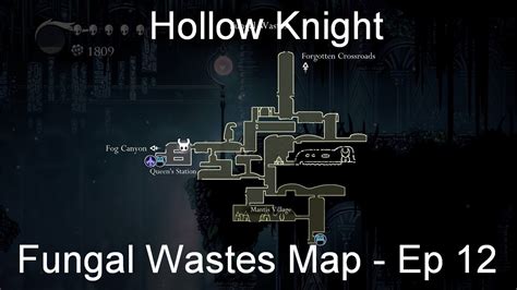 Hollow Knight Map Of Fungal Wastes