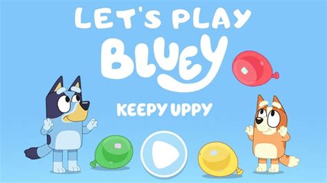 Bluey Keepy Uppy Gameplay! Let's play one of the official Bluey game on Bluey.TV - YouTube