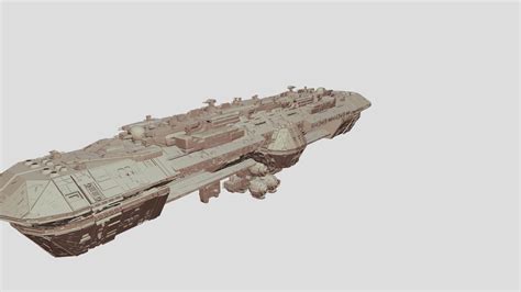 Capital Ship One - Download Free 3D model by Steven Kilby (@boldheadboy) [922571a] - Sketchfab