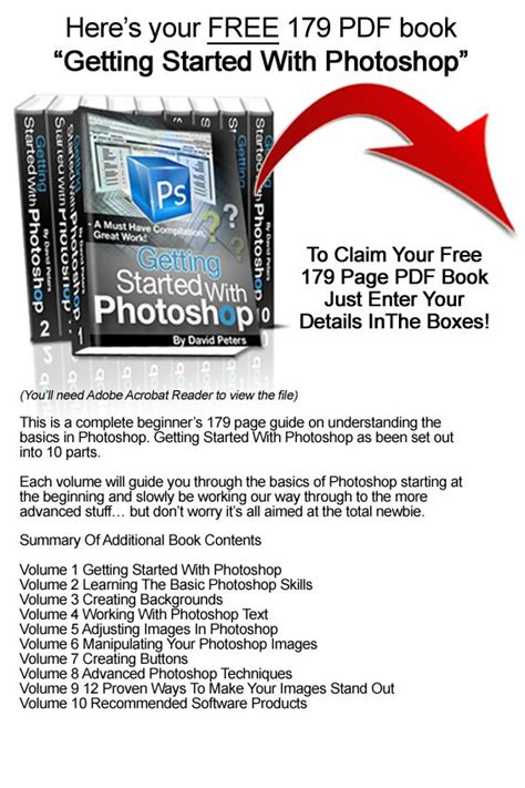 "Learn Photoshop Now" Complete Set Of Photoshop Tutorials For BEGINNERS - FREE PHOTOSHOP BOOK ...