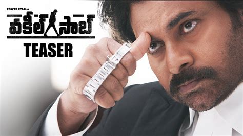 Video : Pawan Kalyan's Vakeel Saab Teaser