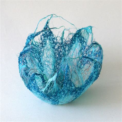 Textiles: 3D | Textile fiber art, Textile sculpture, Water soluble fabric