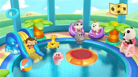 Dr. Panda’s Swimming Pool - Game for Kids, iOS, Android, Kindle Fire ...