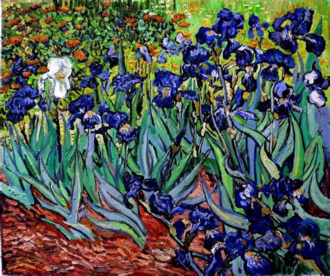 Van Gogh: Irises | Van gogh irises, Van gogh paintings, Van gogh