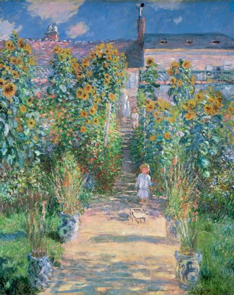 Fashion Inspired by Art: Monet's "Artist's Garden at Vétheuil ...