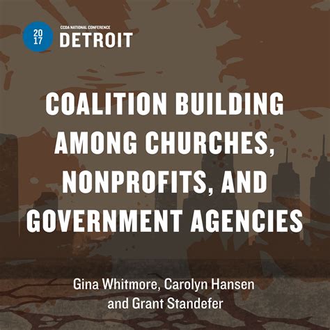 Coalition Building Among Churches, Non-Profits, and Government Agencies » Christian Community ...