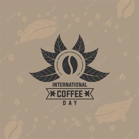 Premium Vector | Vector graphic of international coffee day logo. vector greeting design ...