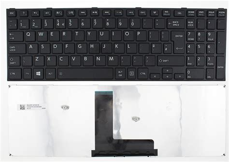 Toshiba Satellite R50-B-12P Uk Replacement Laptop Keyboard