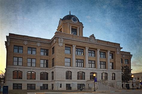 Cooke County Courthouse Photograph by Joan Carroll - Pixels