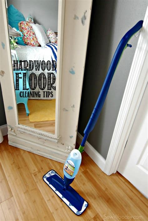 Hardwood Floor Cleaning Tips - Sew Woodsy