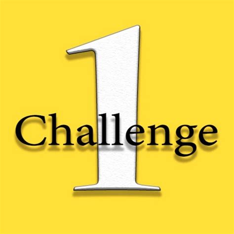 One Challenge - YouTube