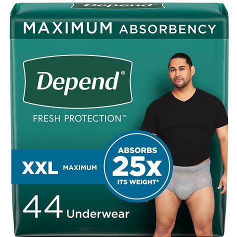 Buy DependDepend Fresh Protection Adult Incontinence Underwear for Men (Formerly Depend Fit-Flex ...