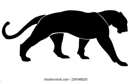 Panther Silhouette Stock Vectors, Images & Vector Art | Shutterstock