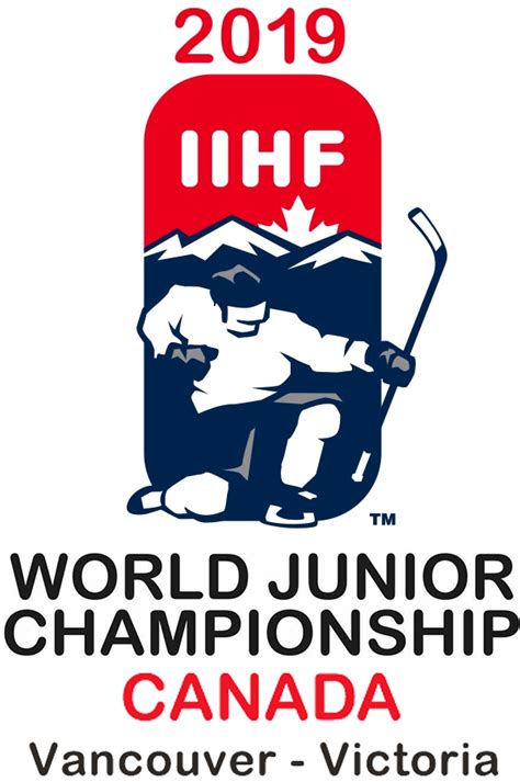 IIHF World Junior Championship Logo - Primary Logo - International Ice Hockey Federation (IIHF ...