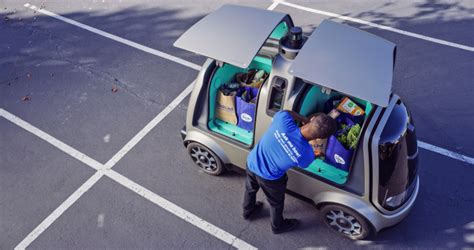 This self-driving car could deliver groceries to your doorstep