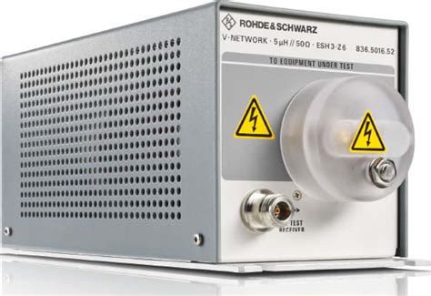 Rohde & Schwarz ESH3-Z6.52 - Single-phase V-network | TEquipment