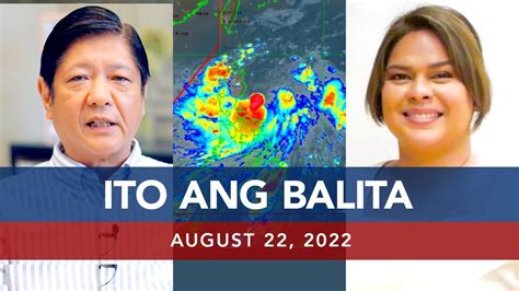 UNTV: Ito Ang Balita | August 22, 2022 - YouTube