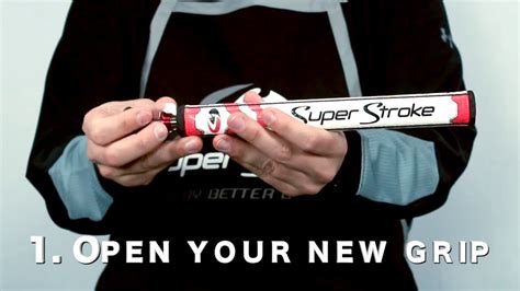 Super Stroke Weighted Putter Grip Installation Video - YouTube