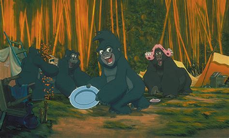 Tarzan Cartoon Gorilla