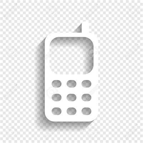 Phone Icon White #35999 - Free Icons Library