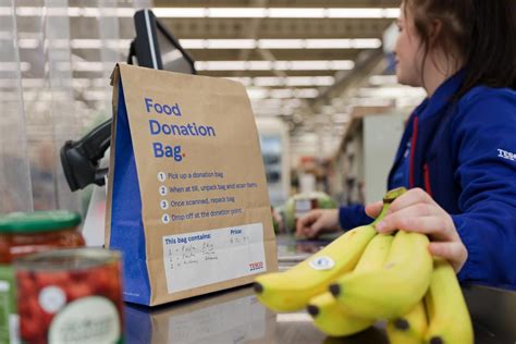 Customers at Tesco Falkirk can donate to food banks and charity