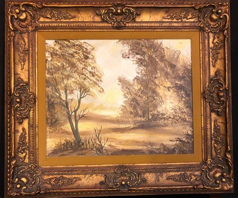 Lot - LEE REYNOLDS - ORIGINAL OIL PAINTING ON CANVAS OF A FOREST LANDSCAPE - SIGNED BY THE ...