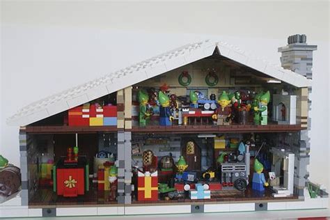 Lego Santa's Workshop MOC for Winter Village