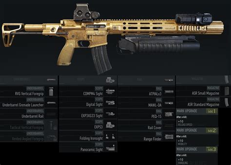 M4A1 Tactical, all the attachments and passive bonuses. : r/GhostRecon