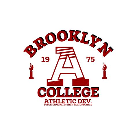 Premium Vector | Brooklyn college athletic dev vintage style tshirt fashion