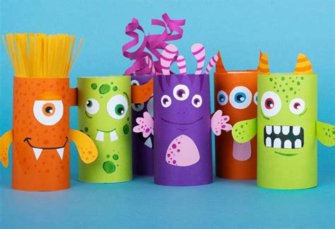 7 Easy Monster Craft Ideas for Children