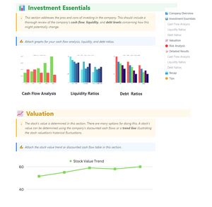 Financial Analysis Report | Template by ClickUp™