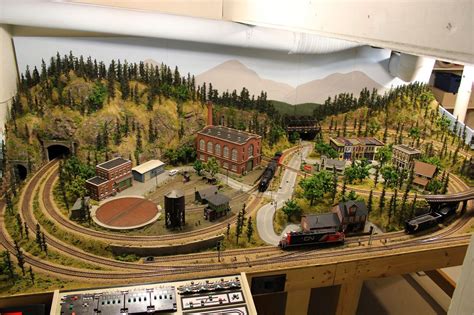 winter scene model train layout - Google Search | Train Garden | Pinterest | Model train, Model ...