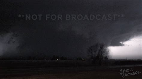 Large wedge tornado, which is possibly quad-state & still going, pictured in Missouri (by ...