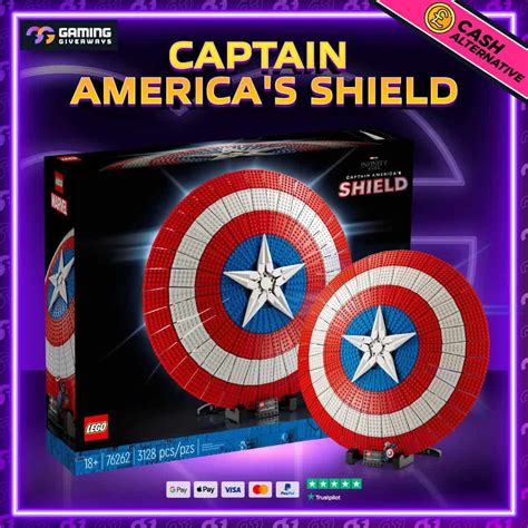 LEGO Captain America Shield #1 - Gaming Giveaways