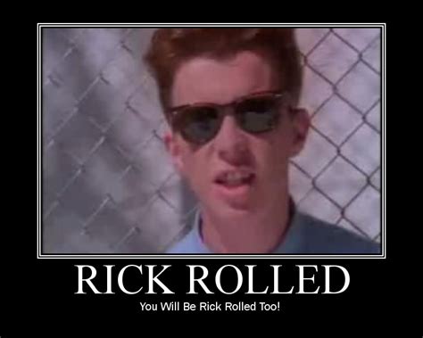 Rick Rolled - Rick Astley Photo (31190420) - Fanpop