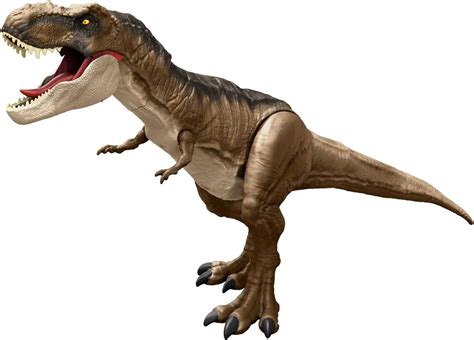 Amazon.com: Mattel Jurassic World Super Colossal Tyrannosaurus Rex ...