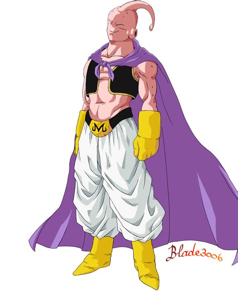 (Slim) Majin Buu by Blade3006 | Dragon ball super manga, Dragon ball ...