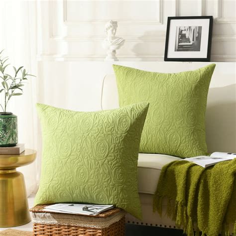 MarCielo 2 Pack Euro Sham Covers Throw pillow covers - Walmart.com - Walmart.com