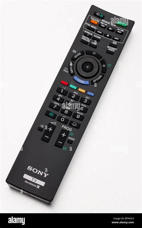 Sony tv remote control hi-res stock photography and images - Alamy