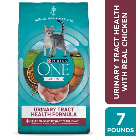 Purina ONE High Protein Dry Cat Food, +Plus Urinary Tract Health ...