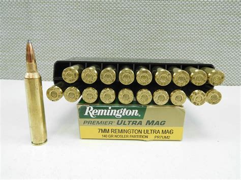 REMINGTON 7MM REMINGTON ULTRA MAG AMMO - Switzer's Auction & Appraisal ...