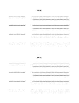 Glossary Template- Free by Mannaging Elementary | TpT