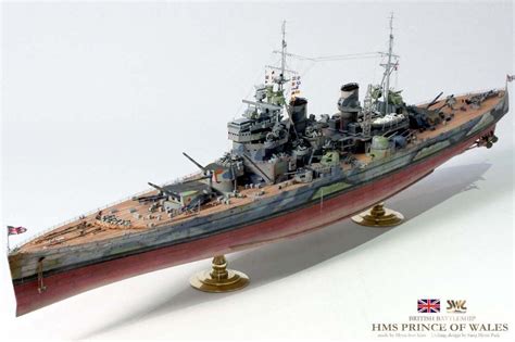 HMS Prince of Wales by Hyun Soo Kim | Warship model, Model warships, Model ships