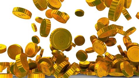 🔥 Free download FREE HD Video backgrounds Gold coins falling on white background [1280x720] for ...