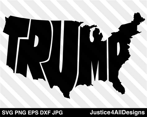 Trump America Digital Download SVG Png Dxf Eps Jpg Cricut - Etsy