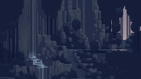 Pixel Art City Background (#63391) - HD Wallpaper & Backgrounds Download