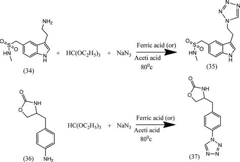 A Click Chemistry Approach to Tetrazoles: Recent Advances | IntechOpen